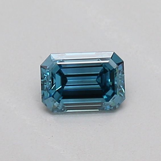 0.16 CT Fancy Vivid Blue EMERALD