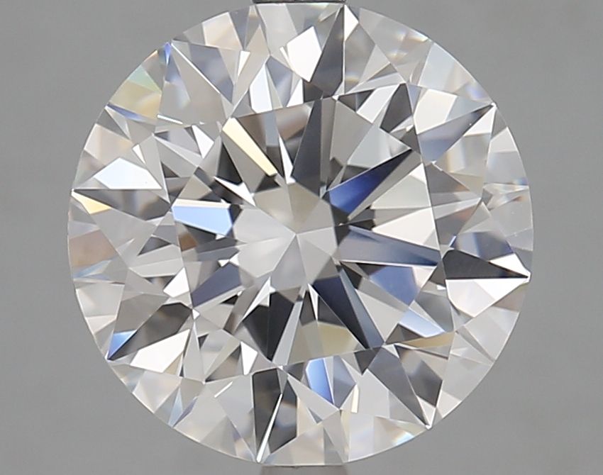 Diamant Rond 4.71 ct - Couleur D - Pureté IF