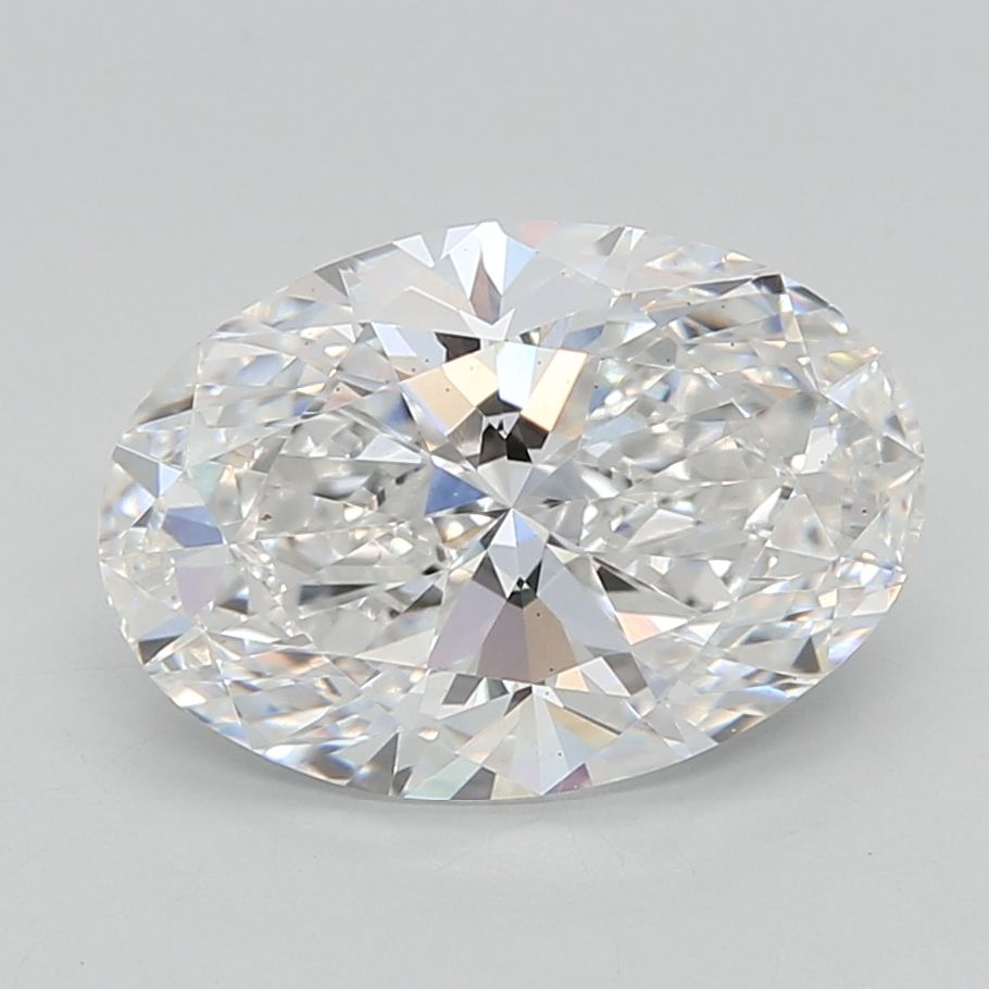 3.08 ct. oval Lab Grown Diamond front image