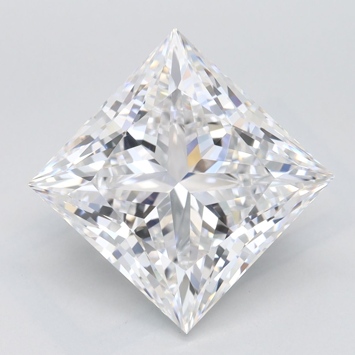 4.30 ct. princess Lab Grown Diamond front image