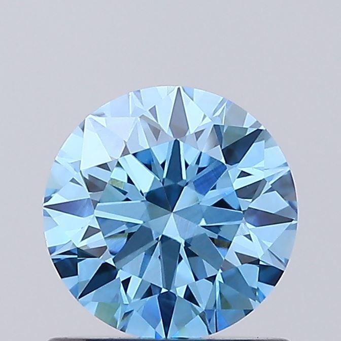 0.88 CT Fancy Vivid Blue ROUND