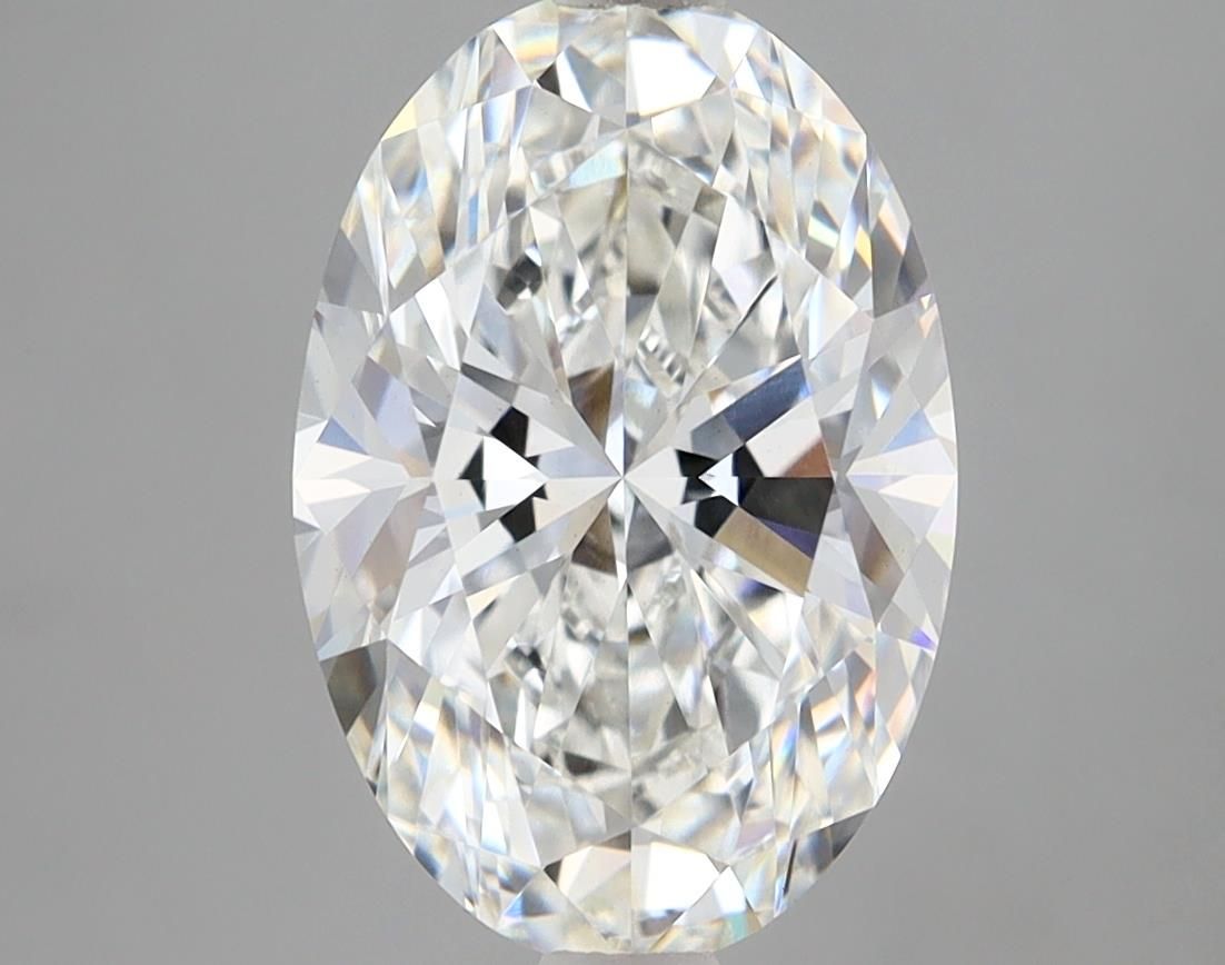 3.36 ct. oval Lab Grown Diamond front image