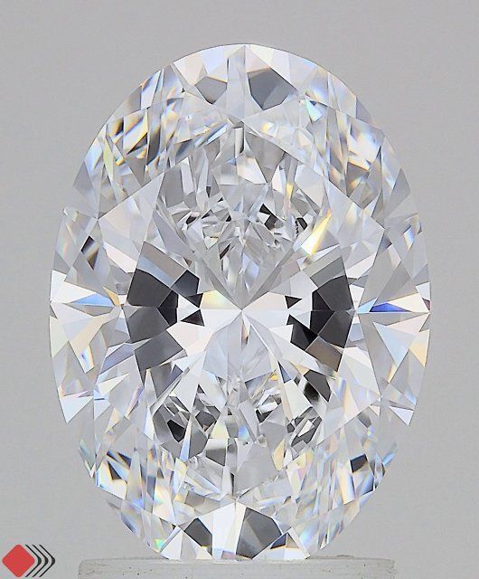 2.56 ct. oval Lab Grown Diamond front image