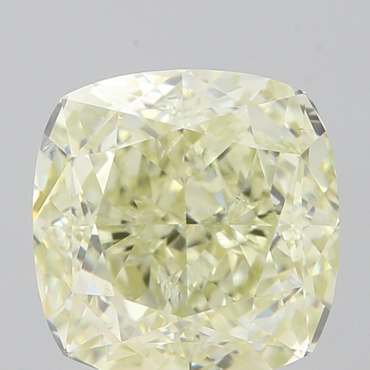 Diament 1.51 ct Fancy Greenish Yellow/SI2