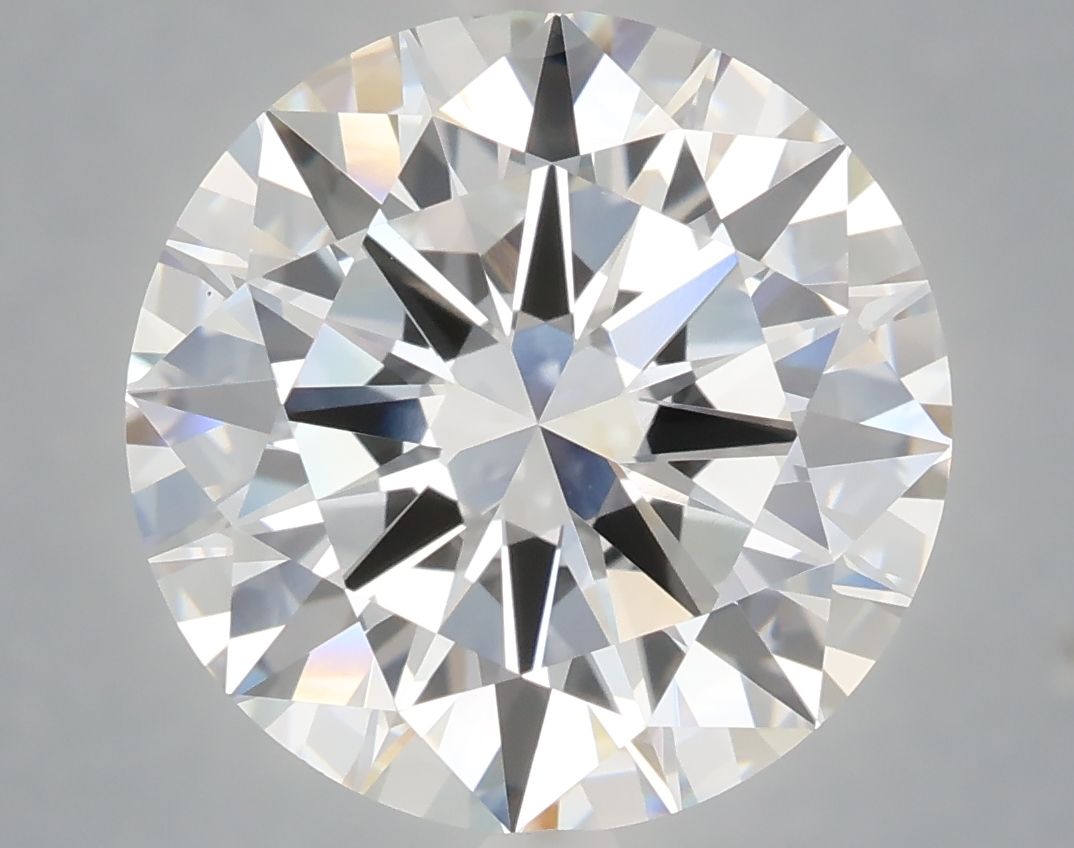 7.04 ct. round Lab Grown Diamond front image