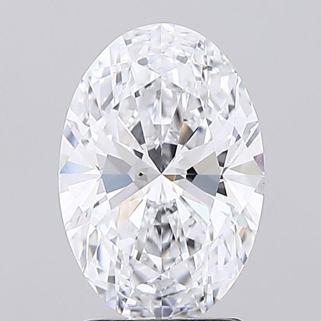 2.08 ct. oval Lab Grown Diamond front image