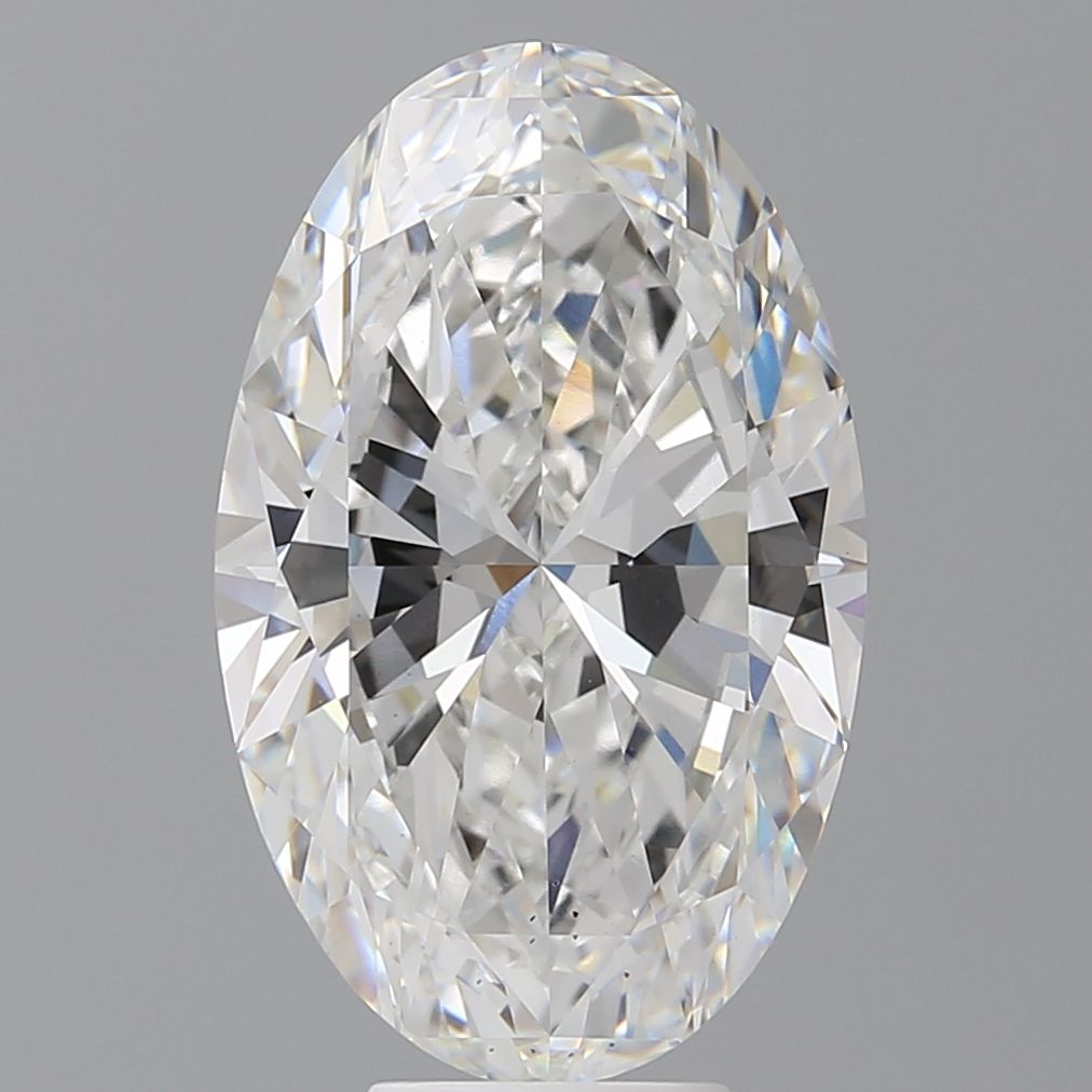 7.55 ct. oval Lab Grown Diamond front image
