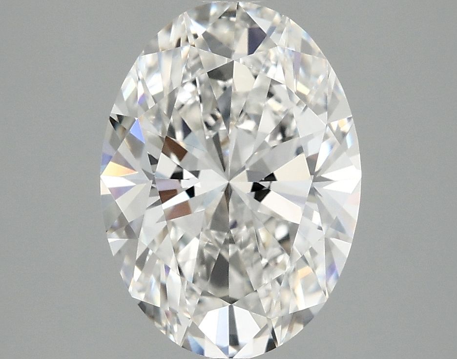 2.92 ct. oval Lab Grown Diamond front image