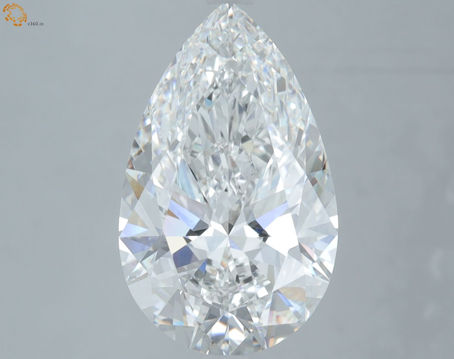 5.33 ct. pear Lab Grown Diamond front image