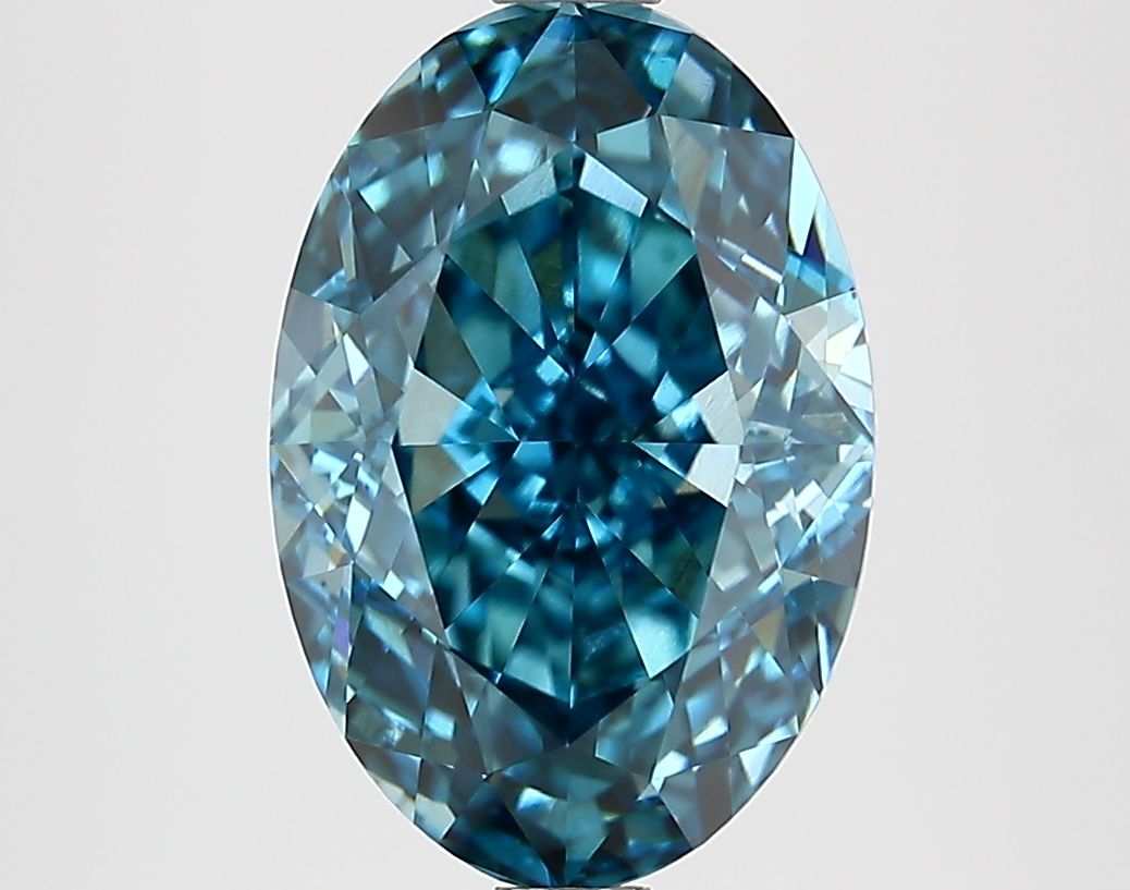 4.05 ct. oval Lab Grown Diamond front image