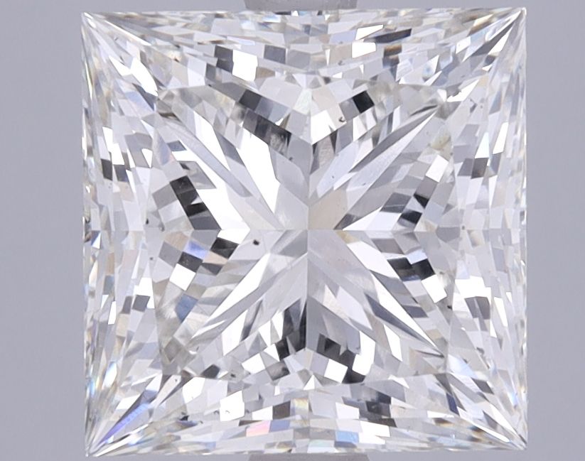 3.98 ct. princess Lab Grown Diamond front image