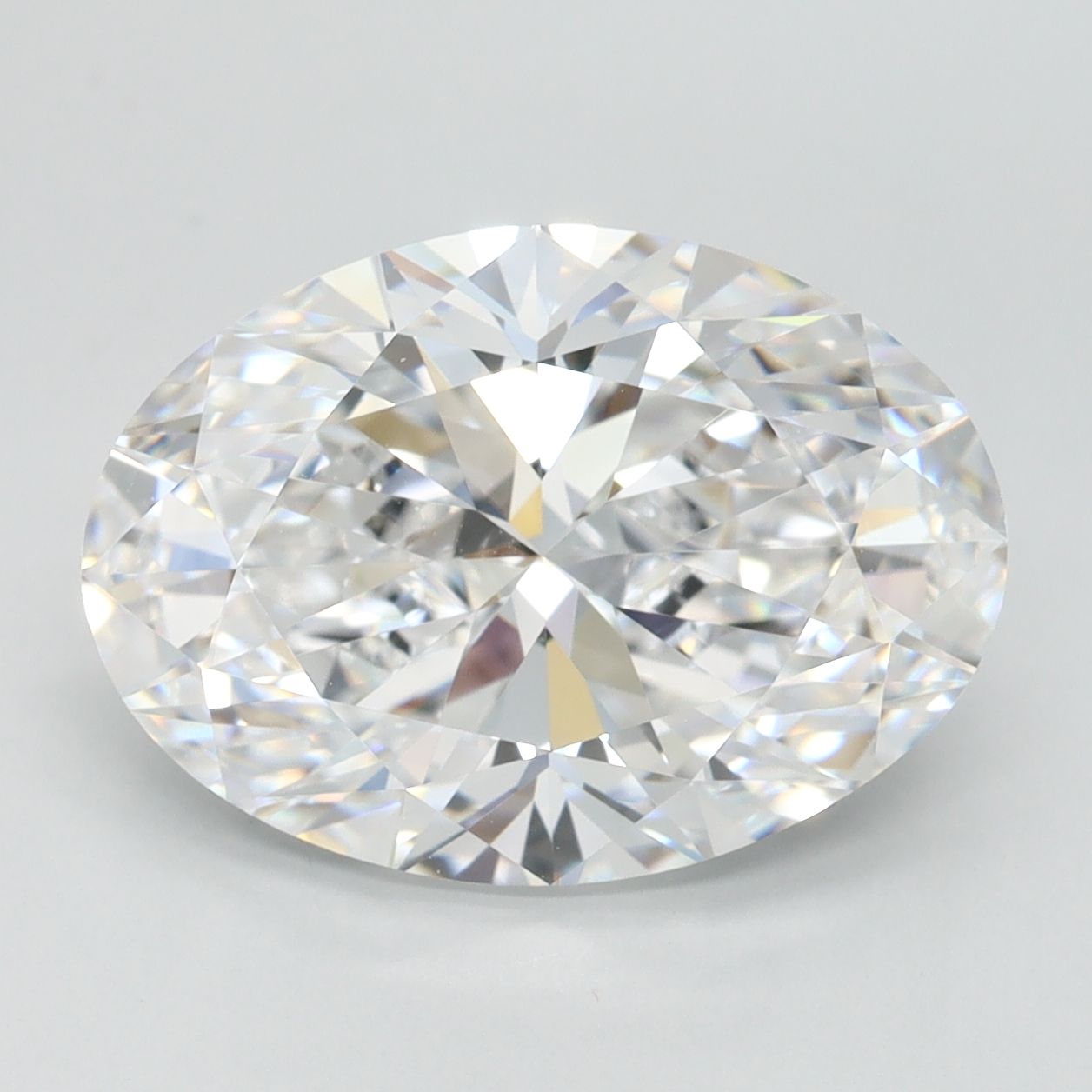 4.07 ct. oval Lab Grown Diamond front image