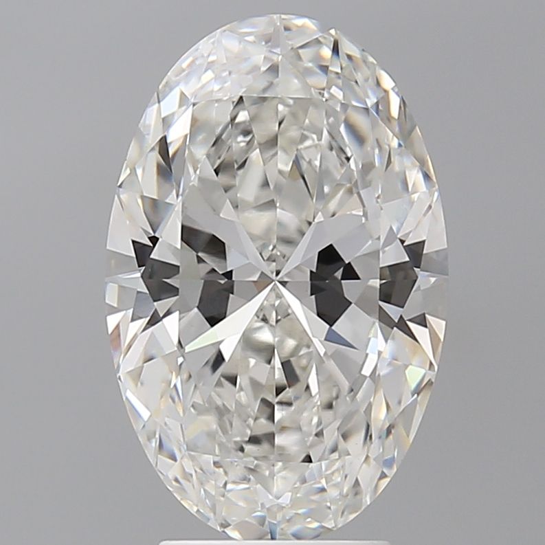 4.06 ct. oval Lab Grown Diamond front image