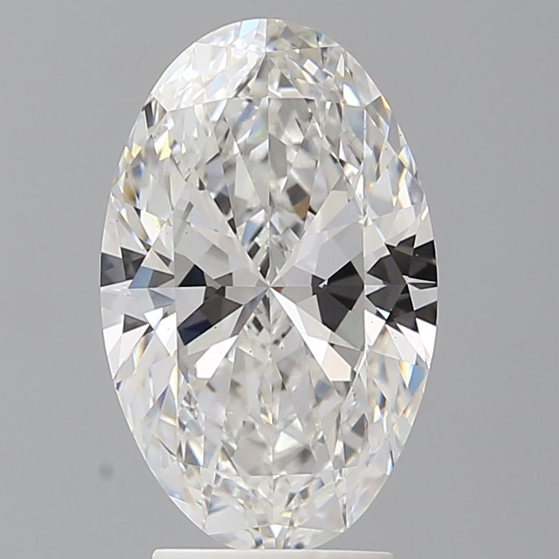 3.51 ct. oval Lab Grown Diamond front image