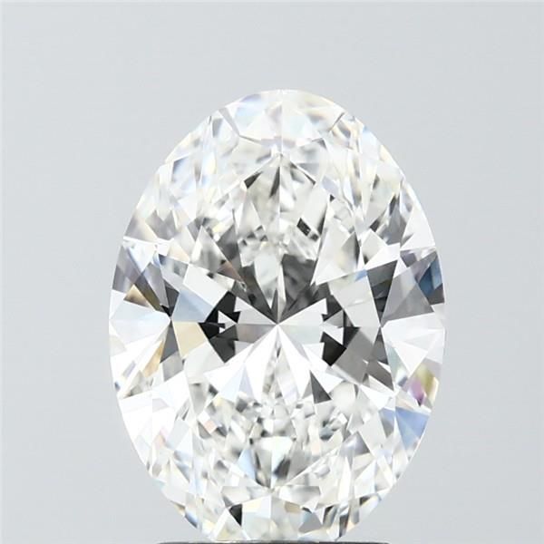 3.00 ct. oval Lab Grown Diamond front image