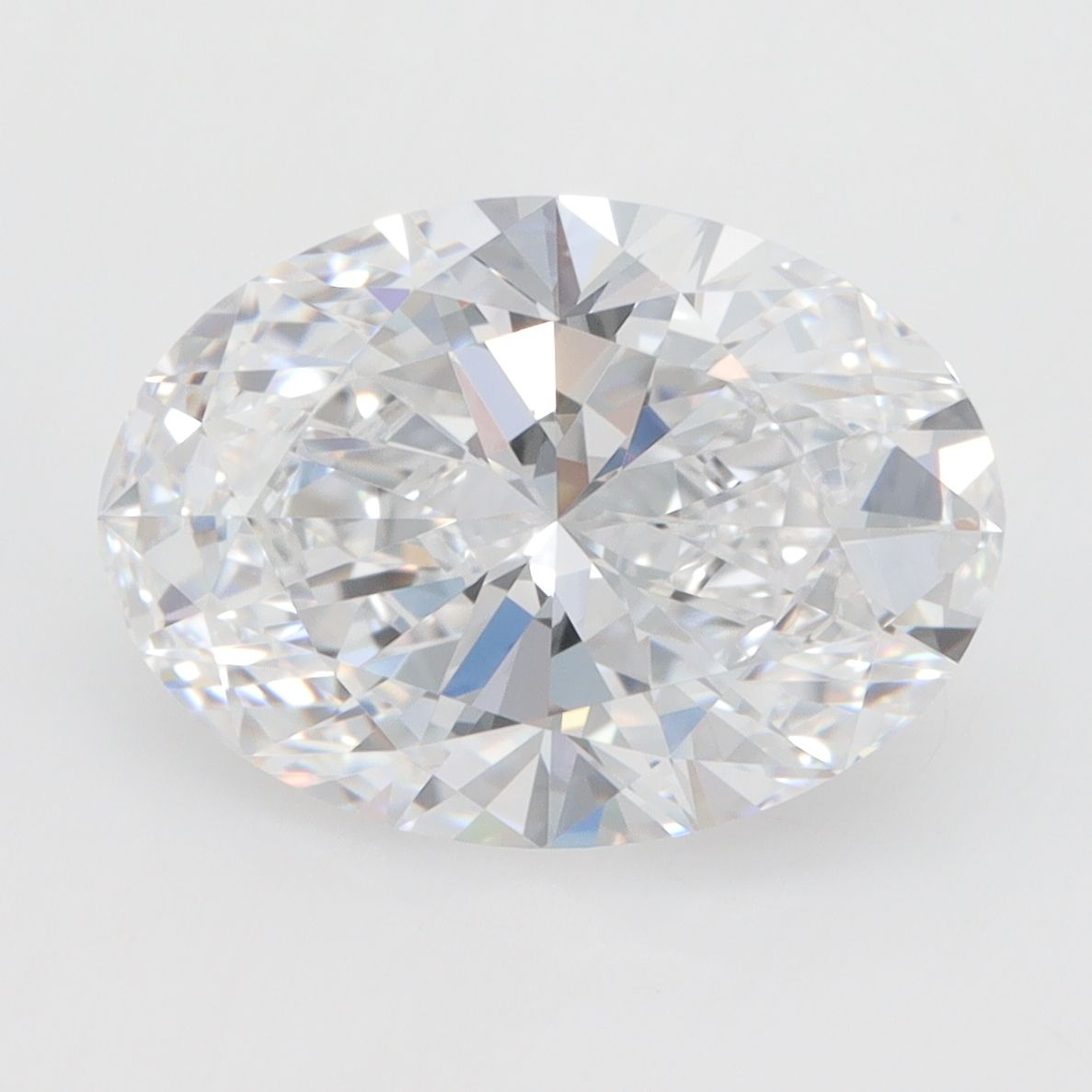 3.07 ct. oval Lab Grown Diamond front image