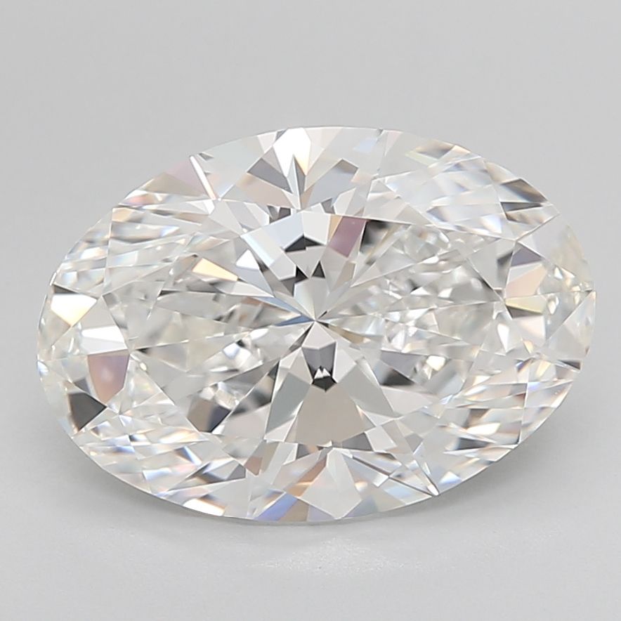 5.10 ct. oval Lab Grown Diamond front image