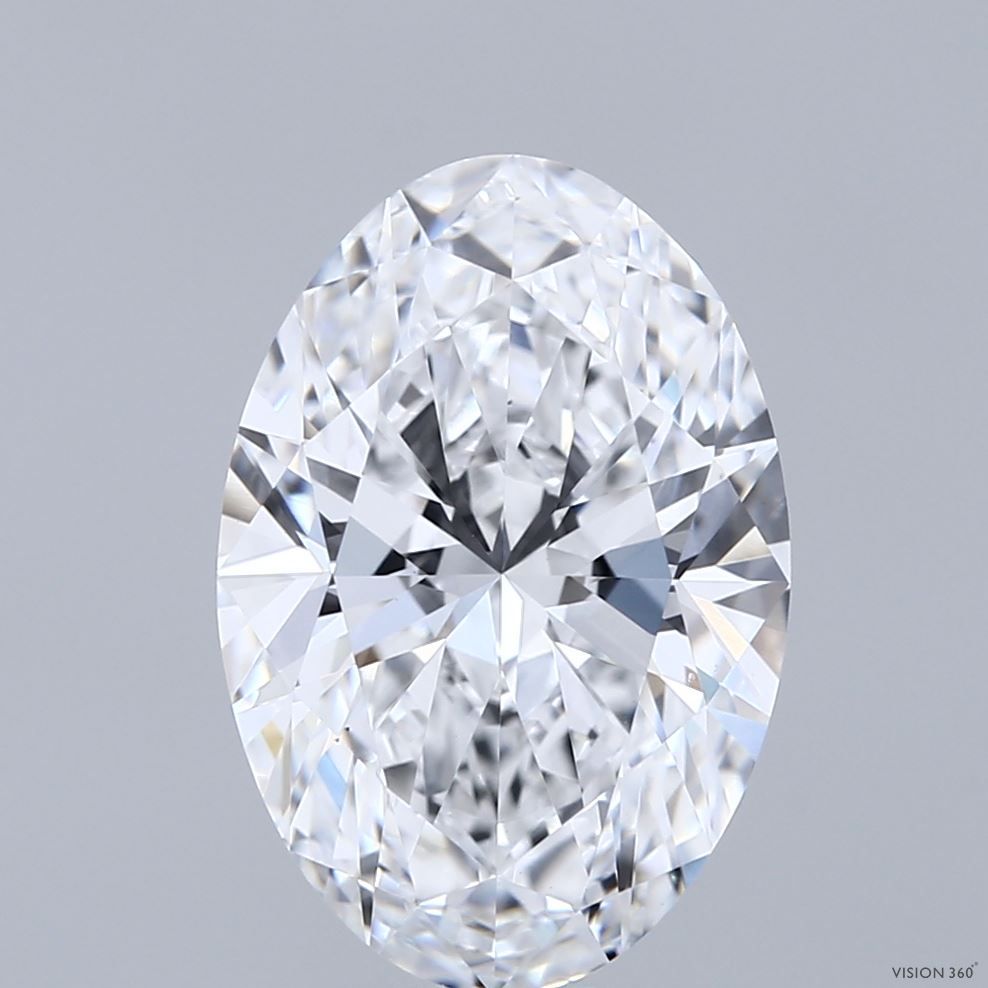 4.01 ct. oval Lab Grown Diamond front image