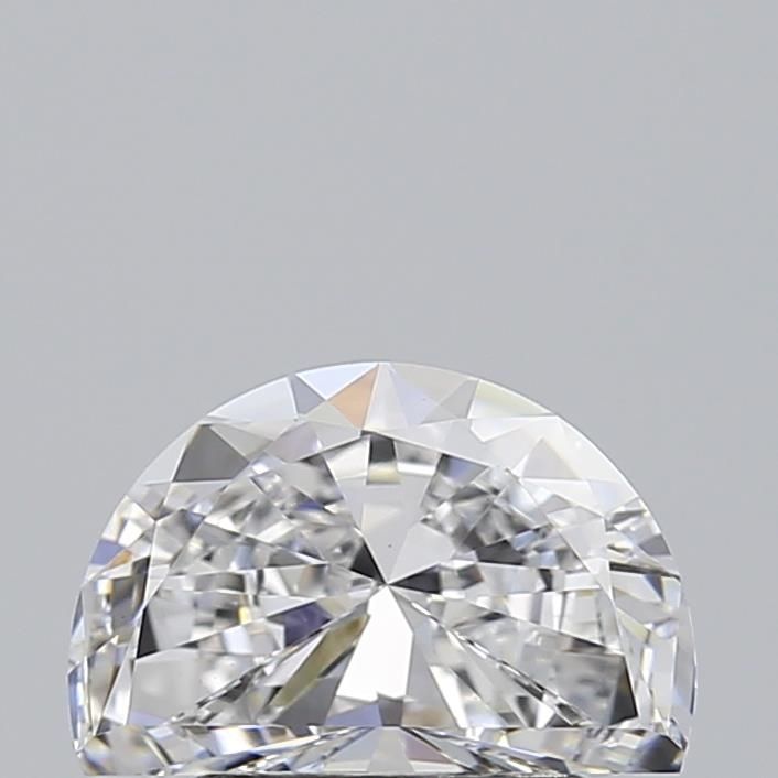 1.34 ct lab-grown Half moon Diamond