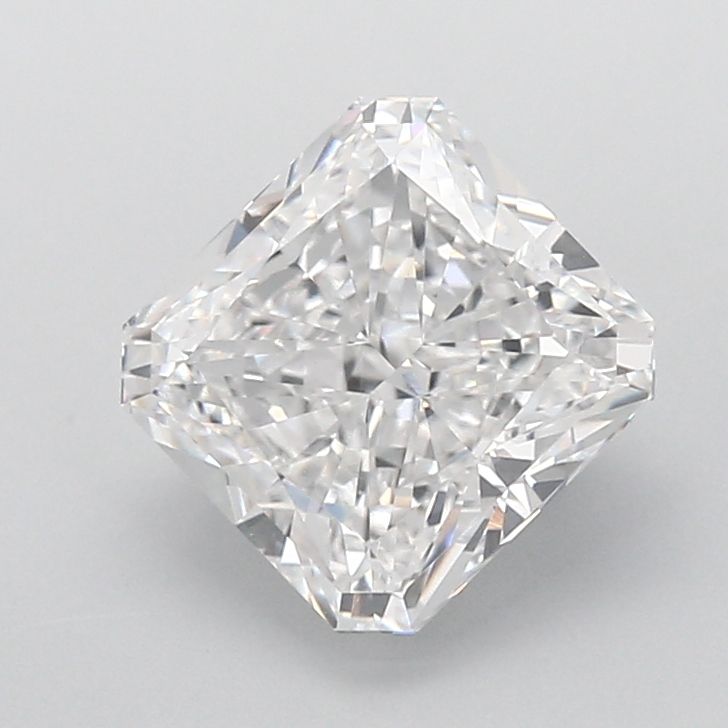 4.17 ct lab-grown Square radiant Diamond