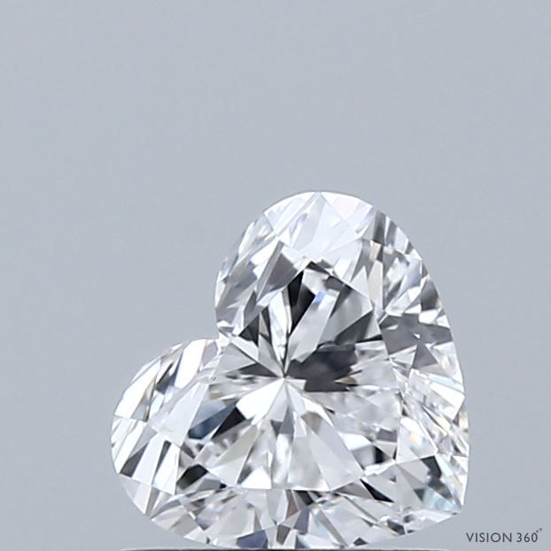 0.91 ct lab-grown Heart Diamond