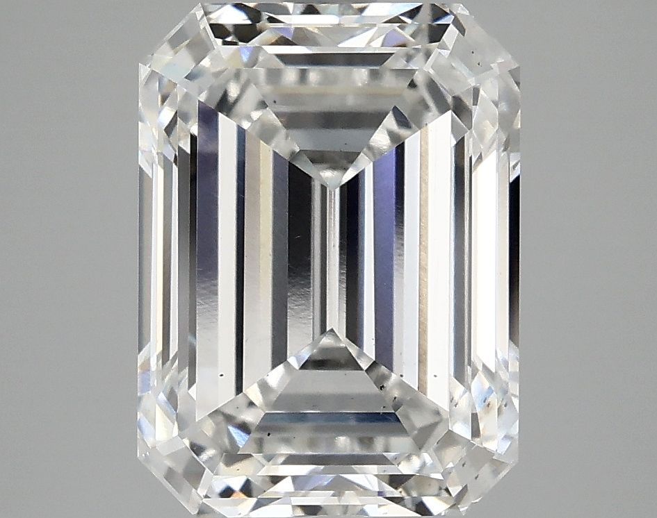 5.03 ct. emerald Lab Grown Diamond front image