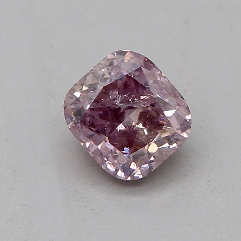 Diament 0.31 ct Fancy Brownish Purplish Pink/I2