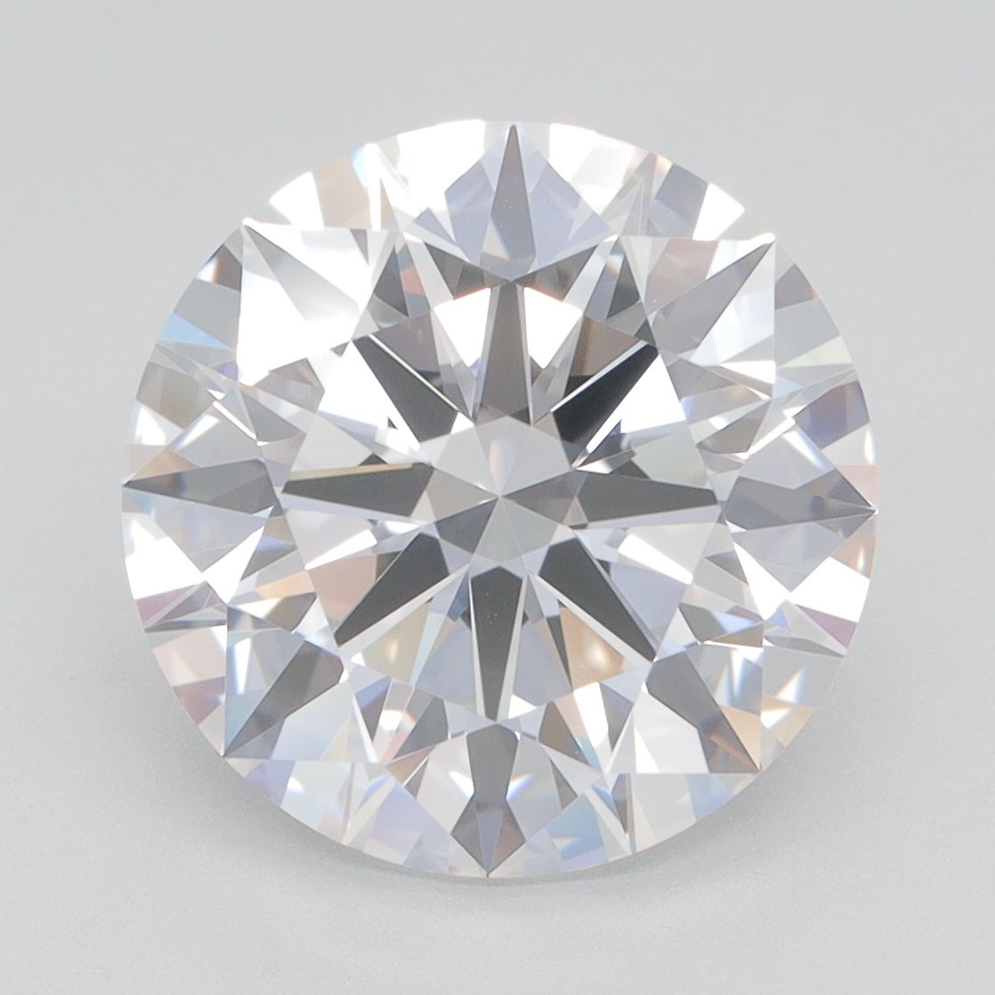 5.21 ct. round Lab Grown Diamond front image