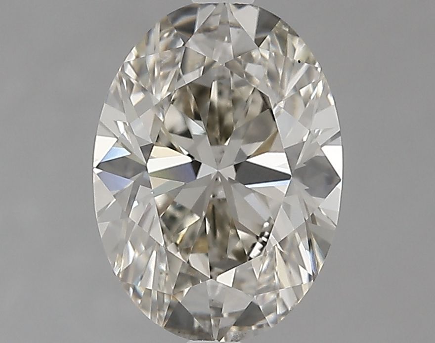 2.08 ct. oval Lab Grown Diamond front image