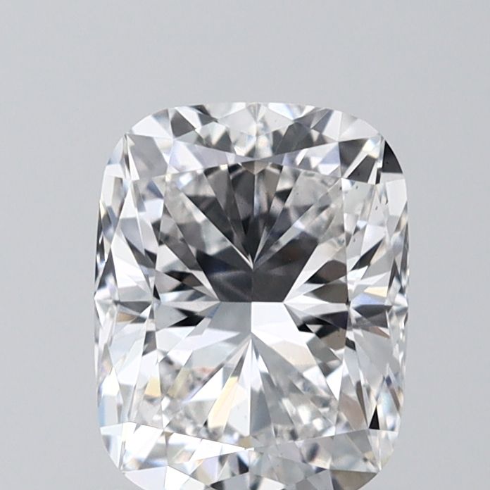 1 ct lab-grown Cushion brilliant Diamond