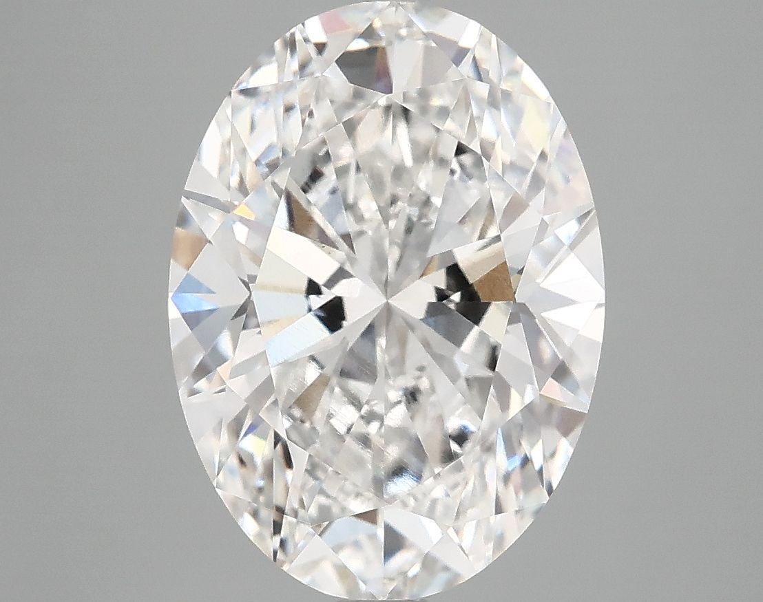 5.00 ct. oval Lab Grown Diamond front image