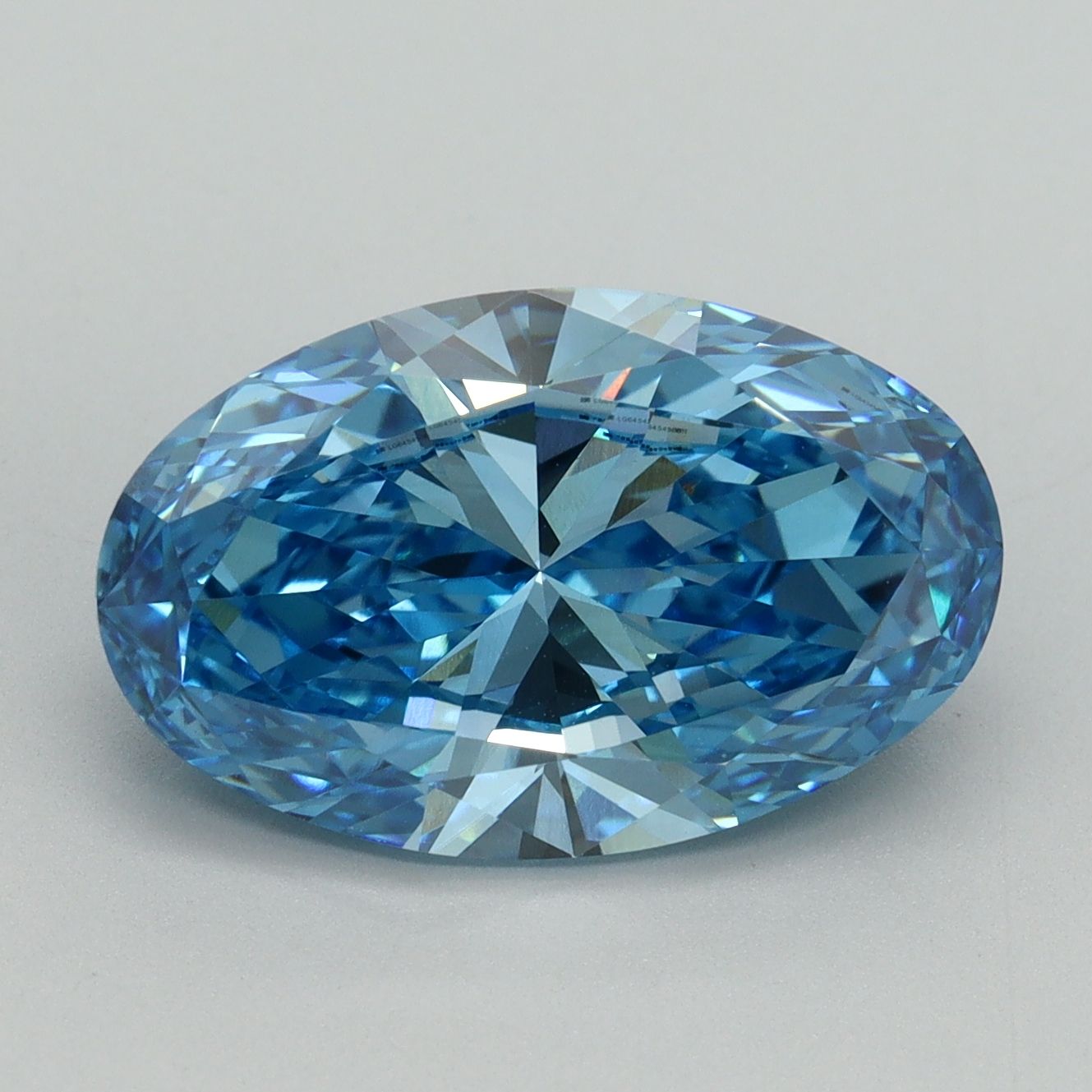 5.03 ct. oval Lab Grown Diamond front image