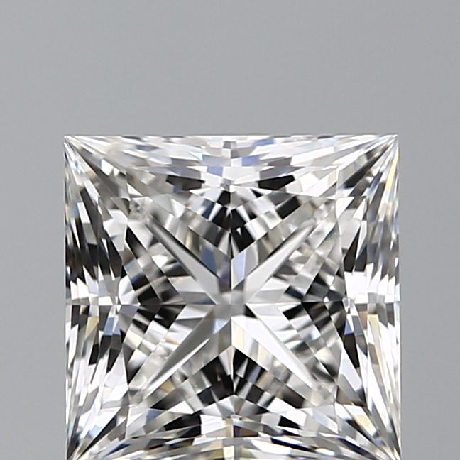 3.58 ct. princess Lab Grown Diamond front image