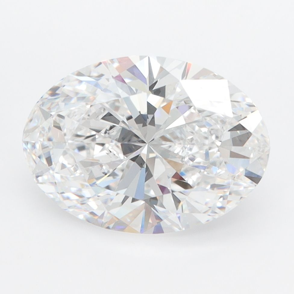 3.02 ct. oval Lab Grown Diamond front image