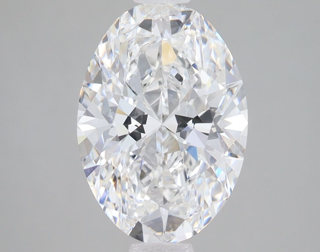 3.01 ct. oval Lab Grown Diamond front image