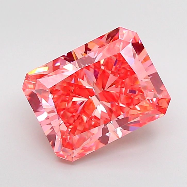 5.47 ct. radiant Lab Grown Diamond front image