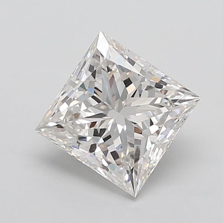 4.02ct Princess diamond