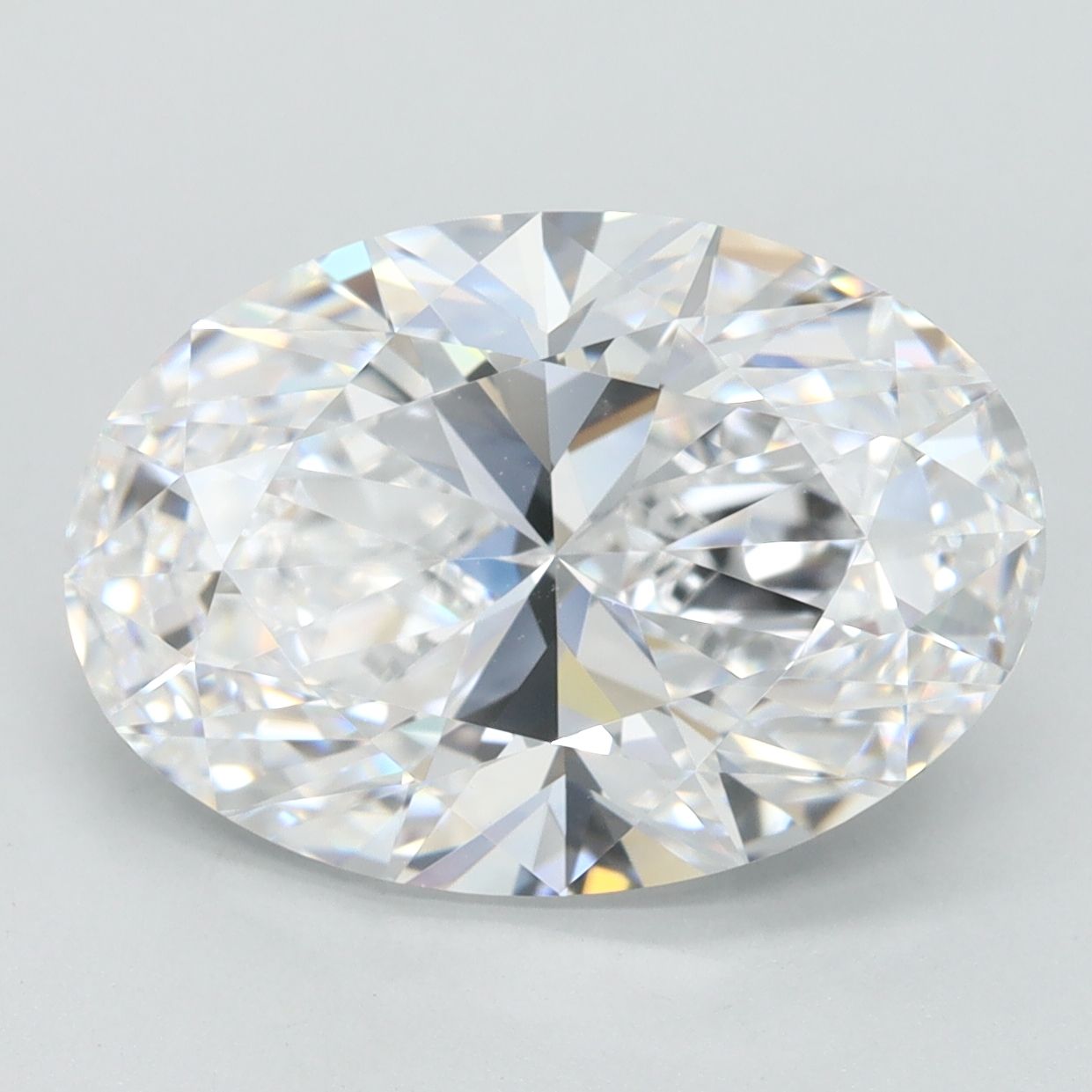 4.47 ct. oval Lab Grown Diamond front image