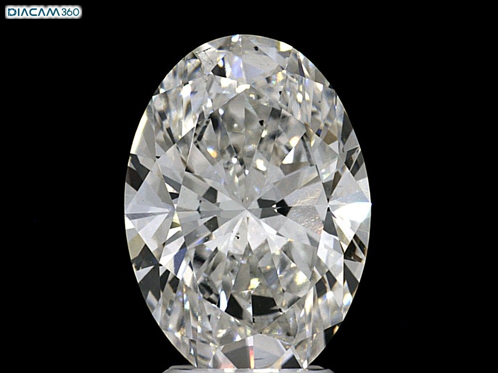 4.04 ct. oval Lab Grown Diamond front image