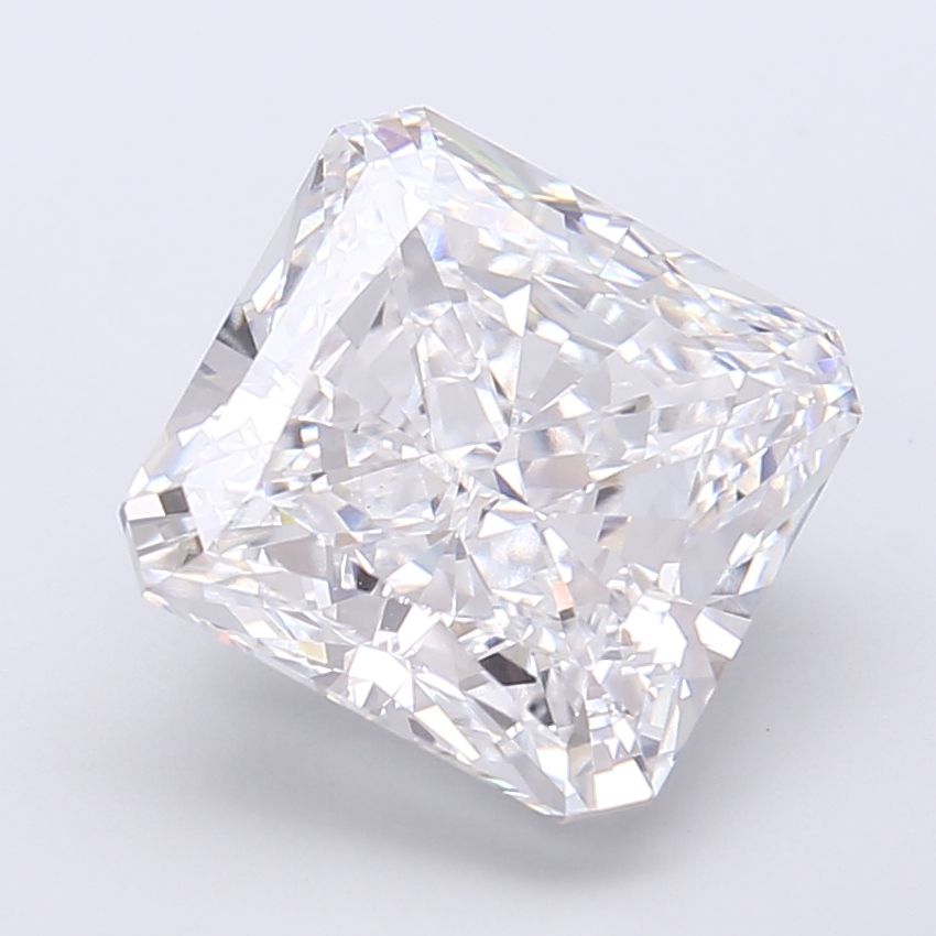 5.54 ct lab-grown Square radiant Diamond