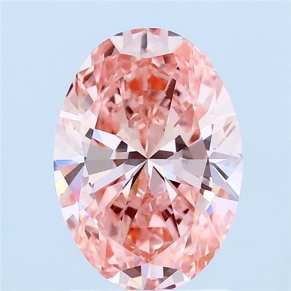 1.5 CT Fancy Vivid Pink OVAL