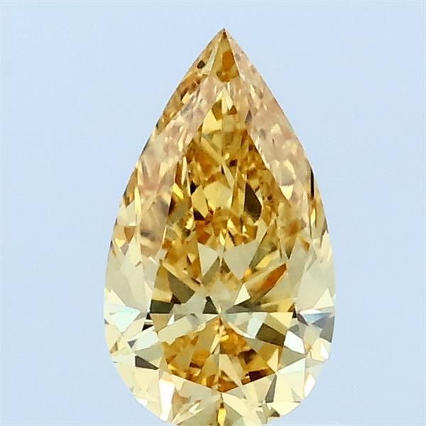 0.63 CT Fancy Intense Yellow PEAR