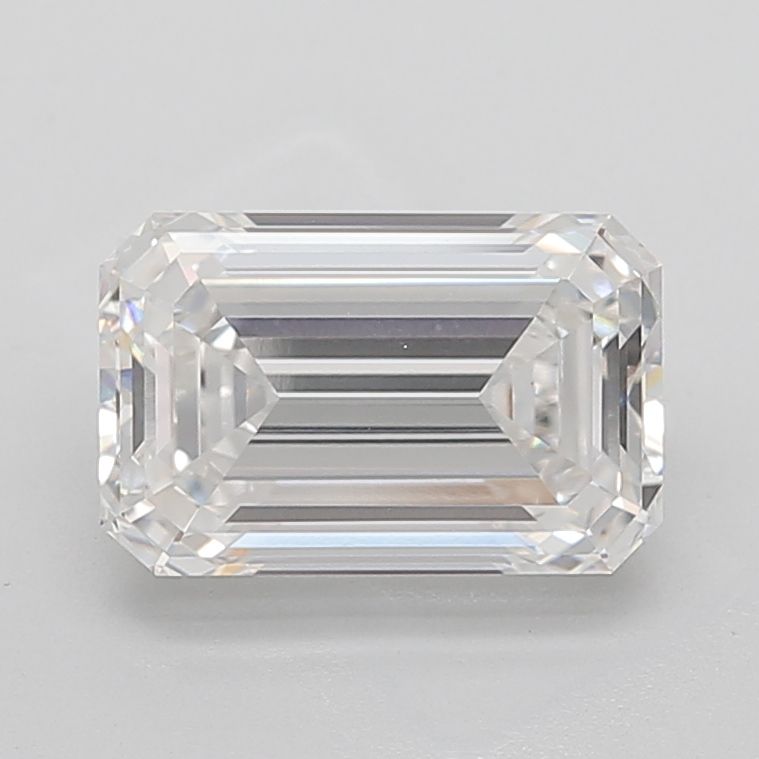5.21 ct. emerald Lab Grown Diamond front image