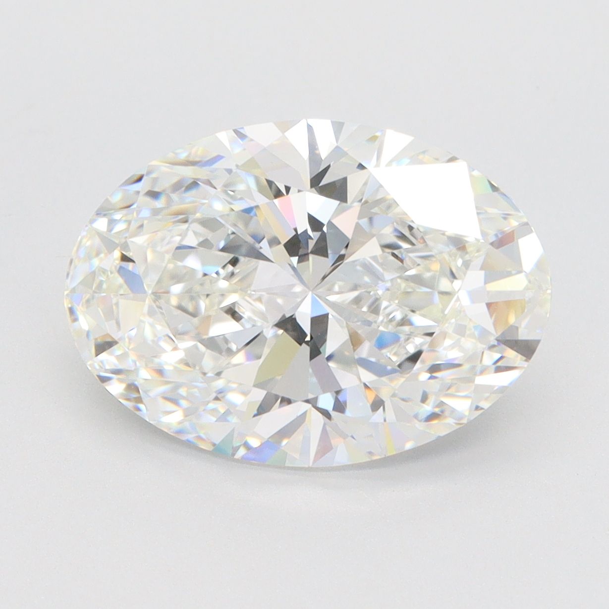 4.78 ct. oval Lab Grown Diamond front image