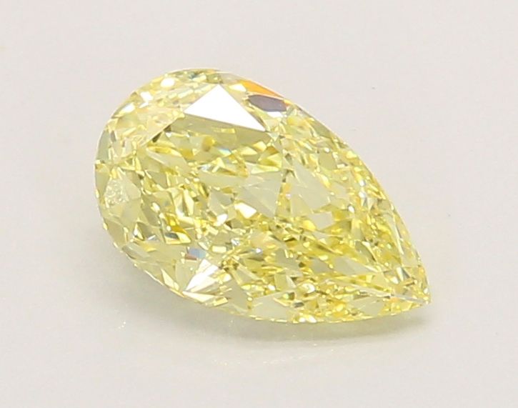 1.05 CT Fancy Yellow PEAR