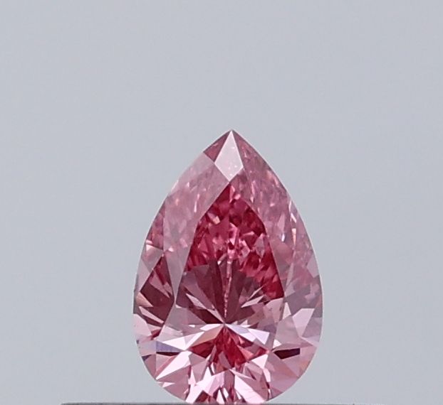 0.21 CT Fancy Vivid Pink PEAR