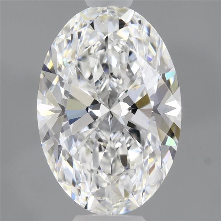 2.08 ct. oval Lab Grown Diamond front image