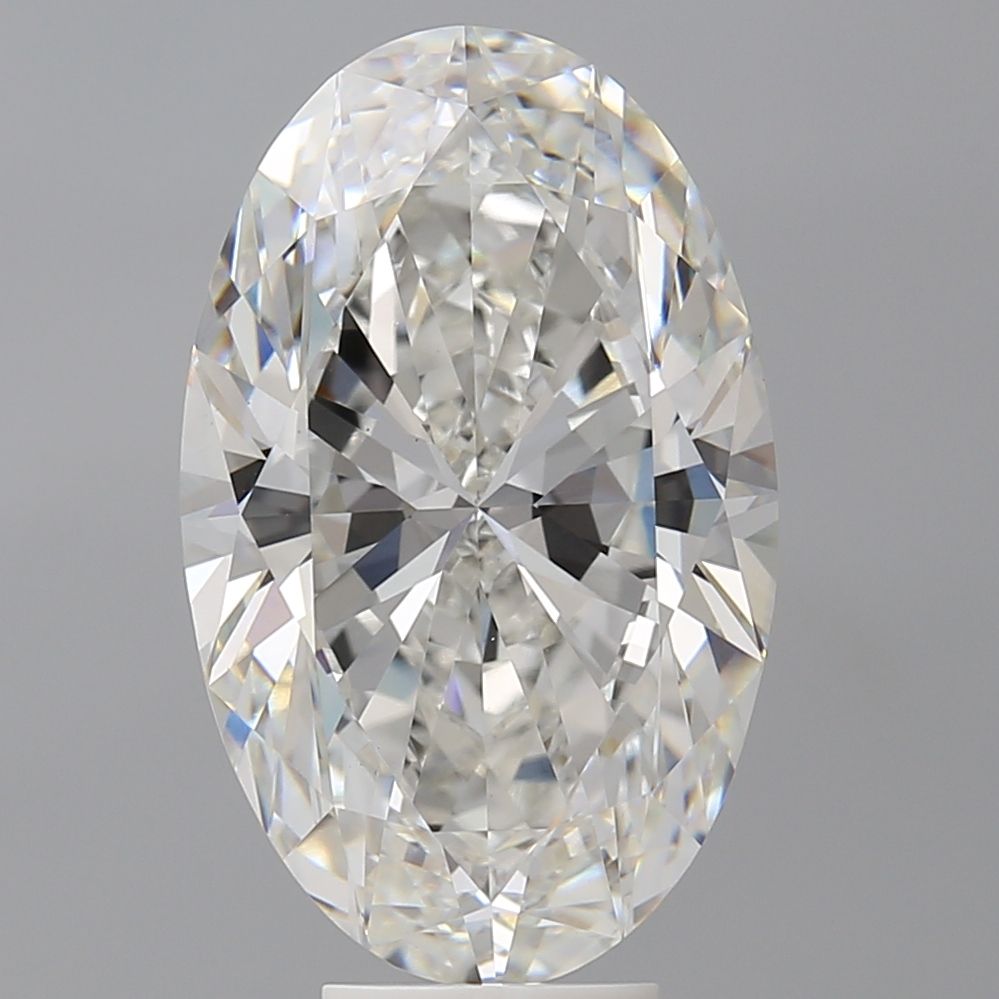 7.59 ct. oval Lab Grown Diamond front image