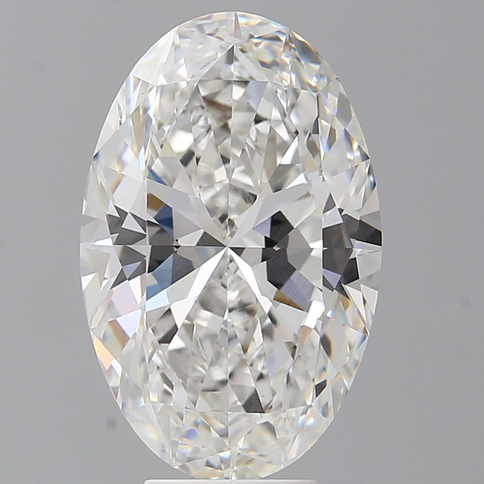 6.59 ct. oval Lab Grown Diamond front image
