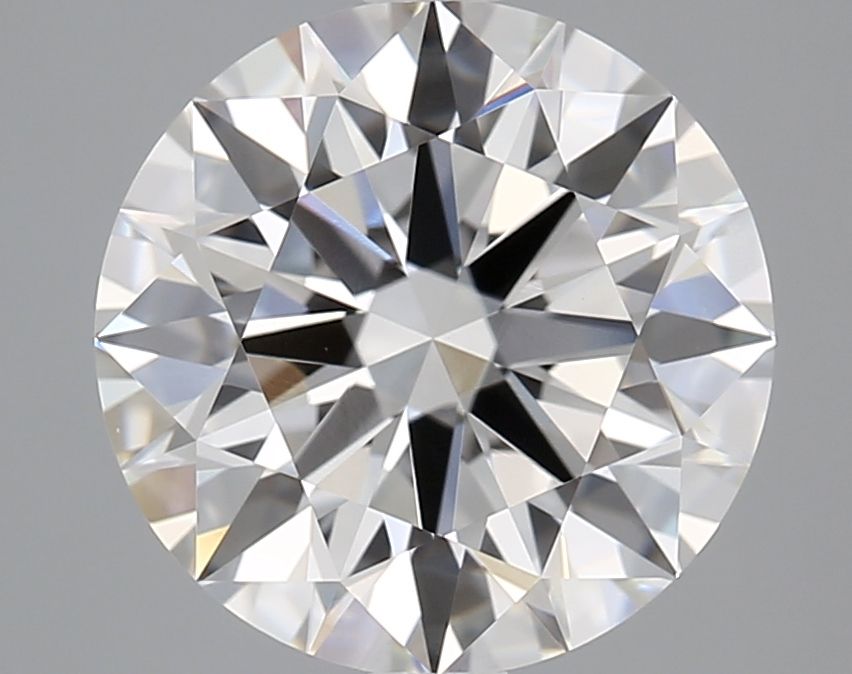 2.70 ct. round Lab Grown Diamond front image